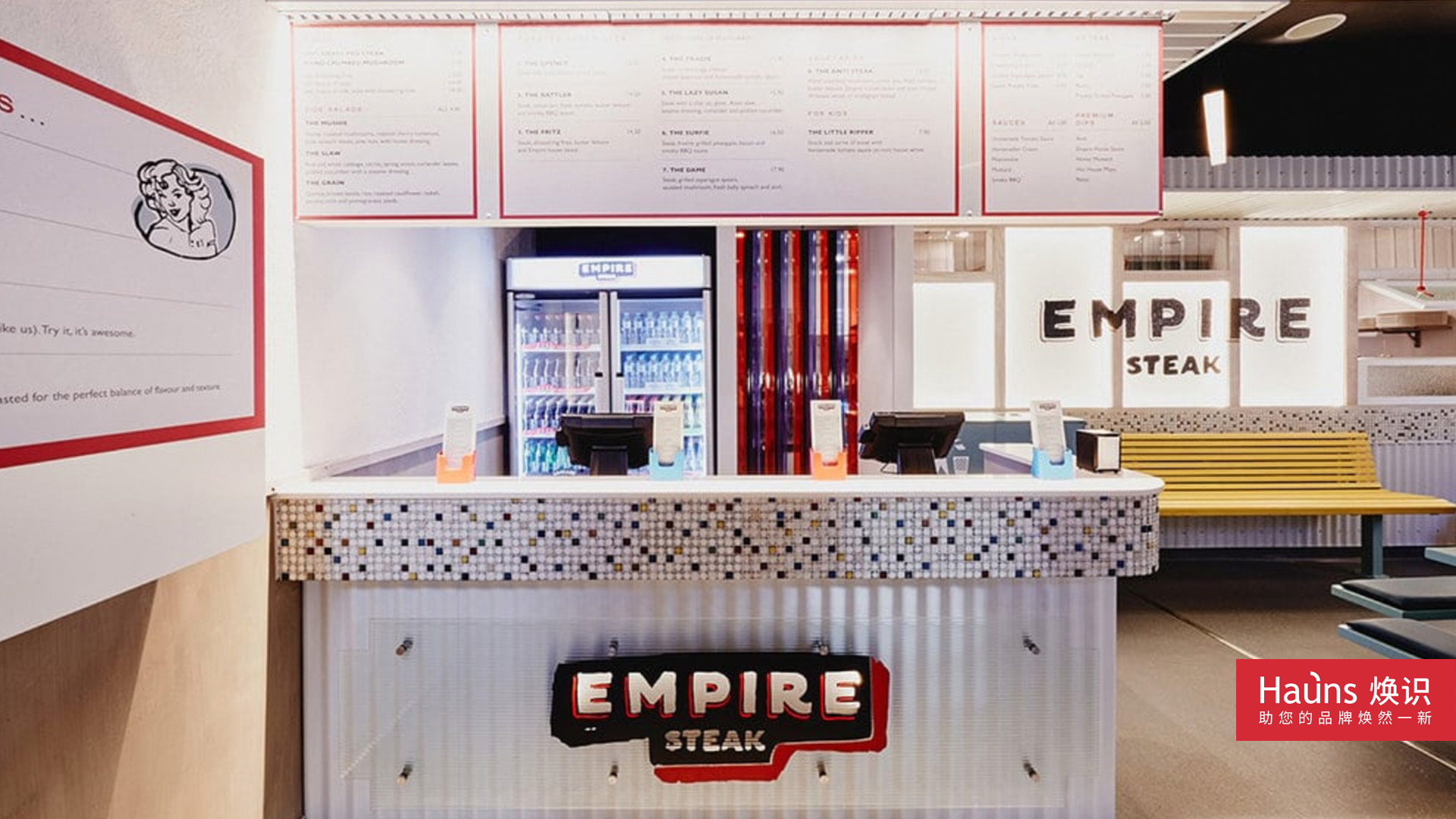 牛排店吧臺設(shè)計，牛排館空間設(shè)計，連鎖牛排店品牌設(shè)計.jpg